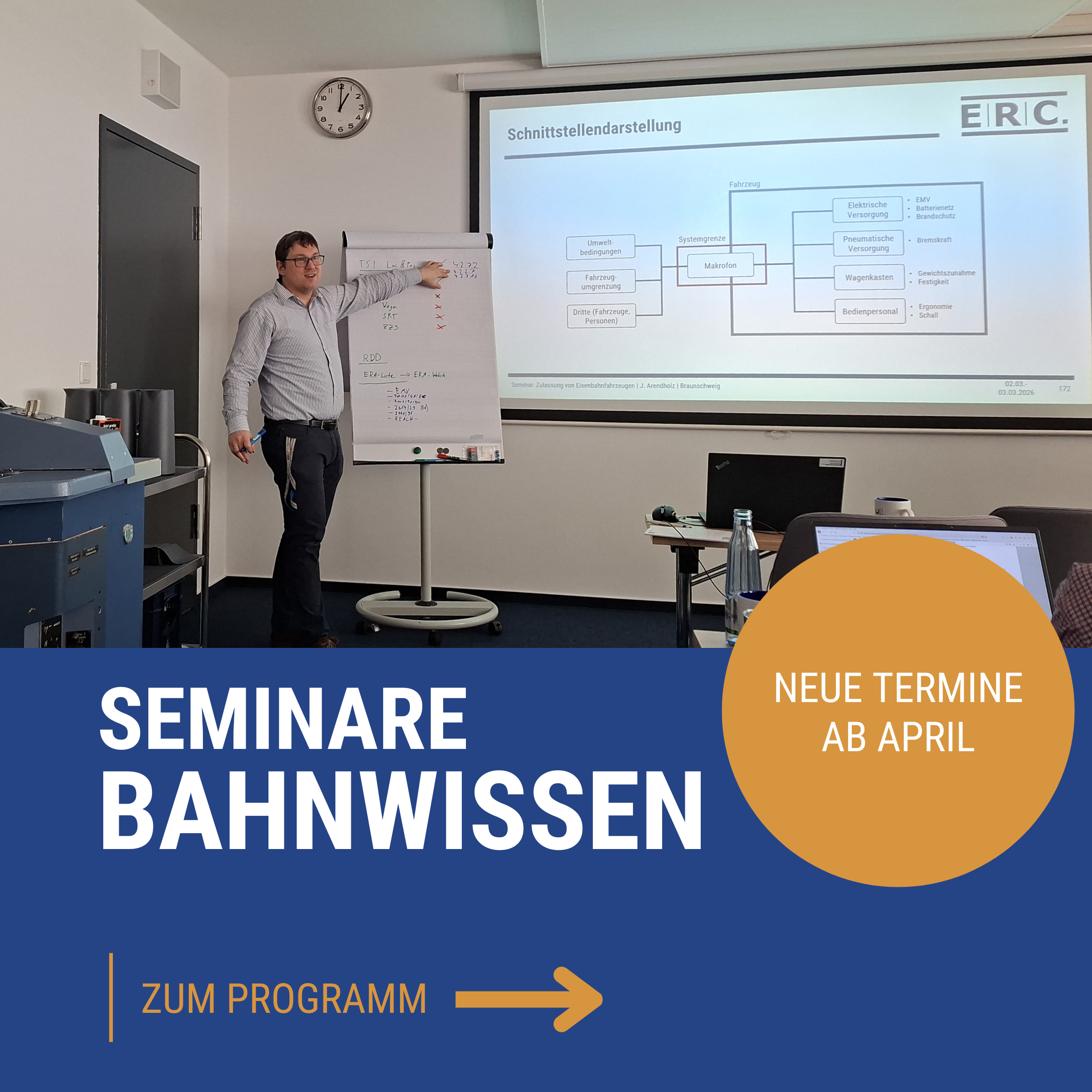 Zweite Runde unserer Seminarreihe