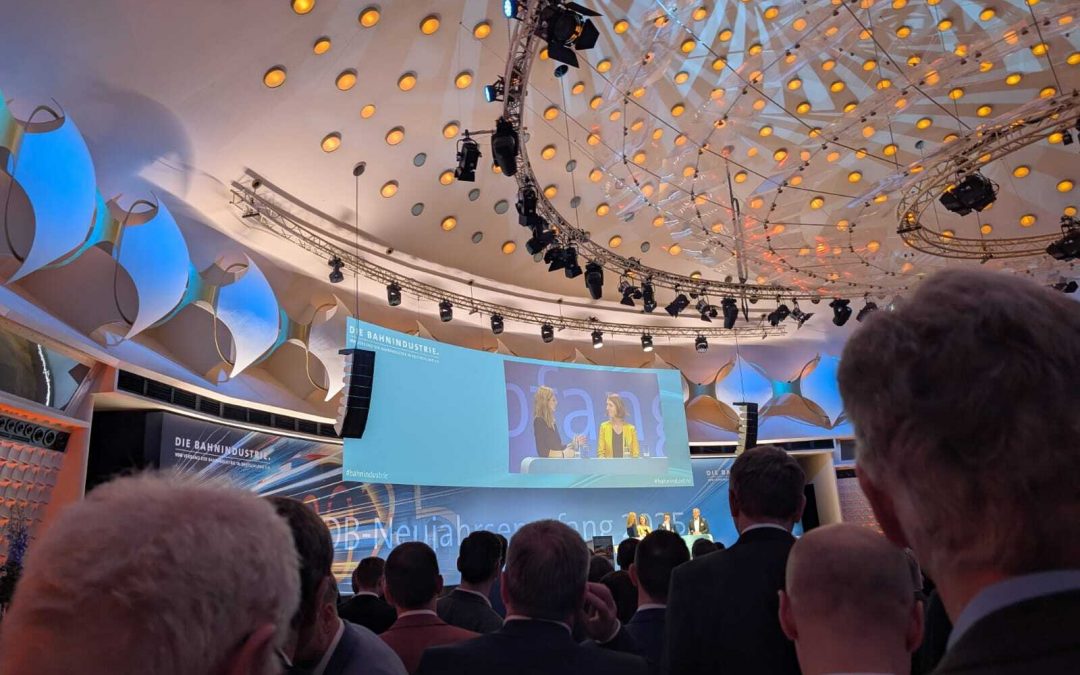 Neujahrsempfang 2025 vom Verband der Bahnindustrie in Deutschland (VDB) e.V. 🎇 🚆