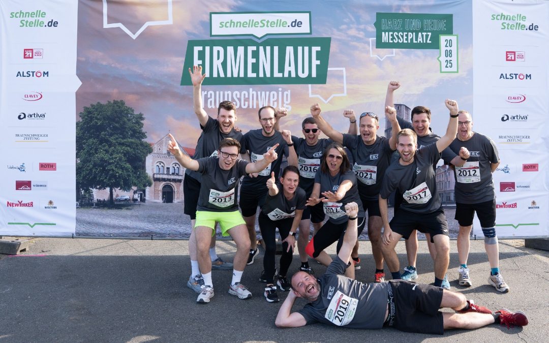 🎉 Erfolgreiche Teilnahme am schnellestelle.de Firmenlauf Braunschweig 2025! 🏃‍♀️🏃‍♂️