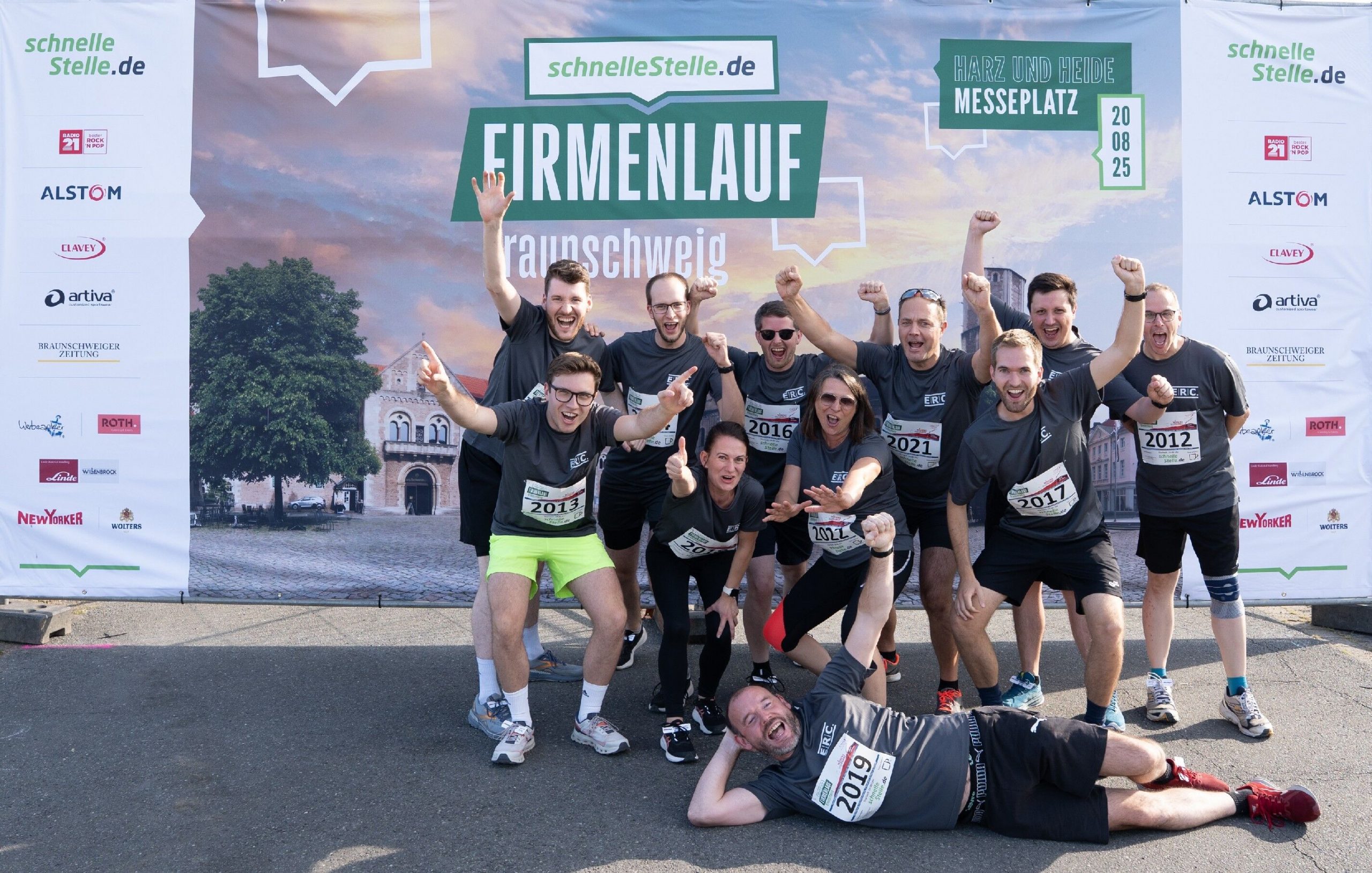 🎉 Erfolgreiche Teilnahme am schnellestelle.de Firmenlauf Braunschweig 2025! 🏃‍♀️🏃‍♂️