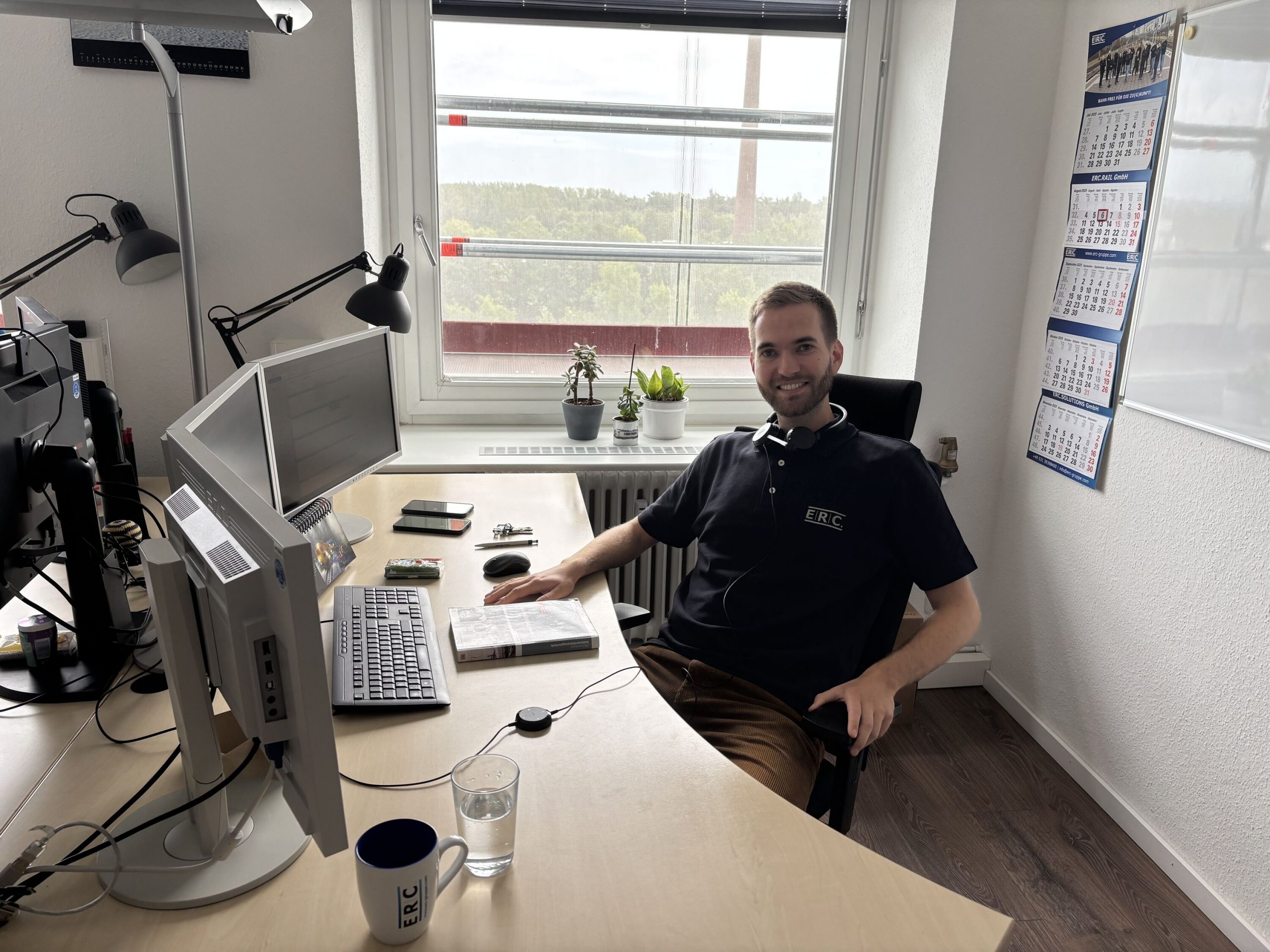 Die ERC.-Gruppe begrüßt Jonas Herrmann