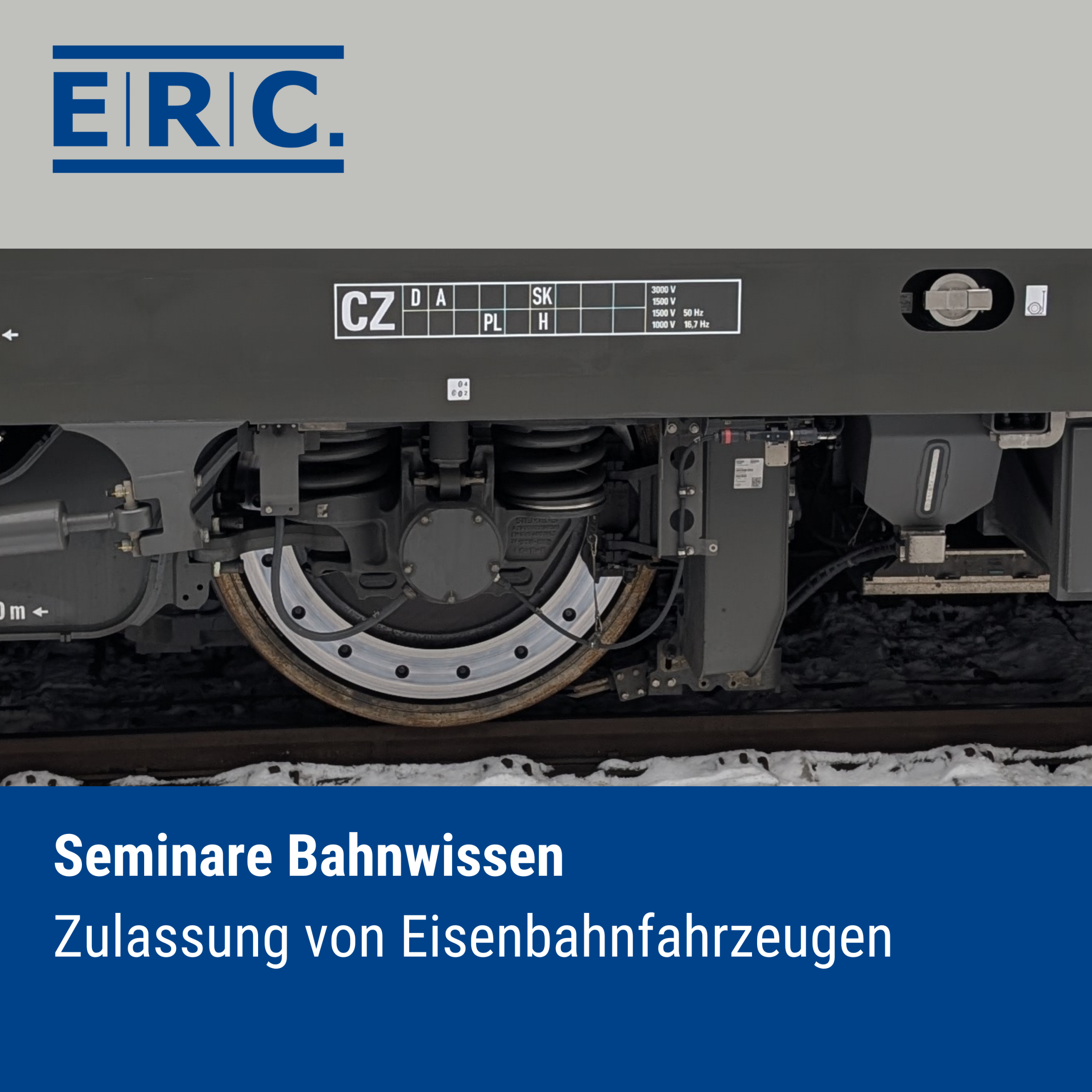 Seminare Bahnwissen: Zulassung von Eisenbahnfahrzeugen