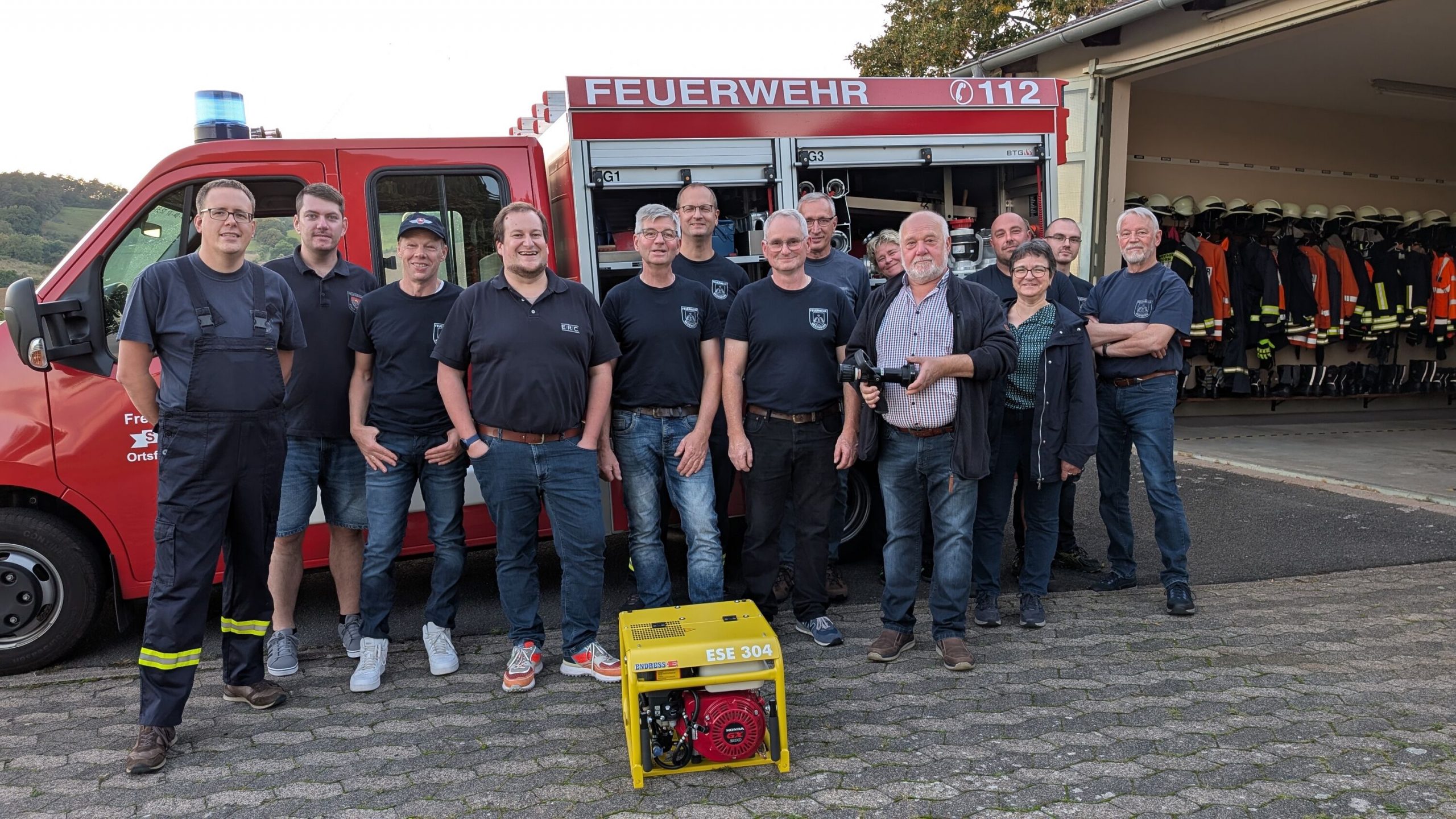 Unterstützung Freiwillige Feuerwehr Negenborn